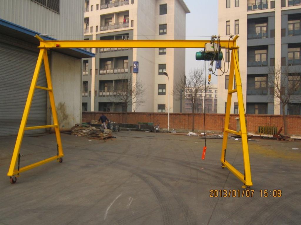 簡易式移動龍門吊