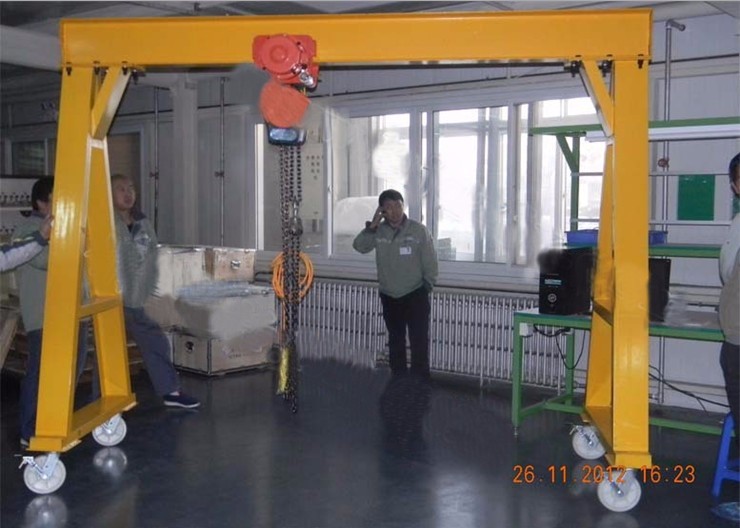 簡易式移動龍門吊